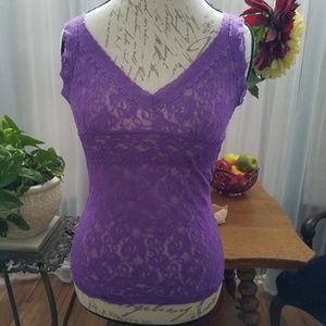 Eyeshadow Camisole Tank Top Sheer